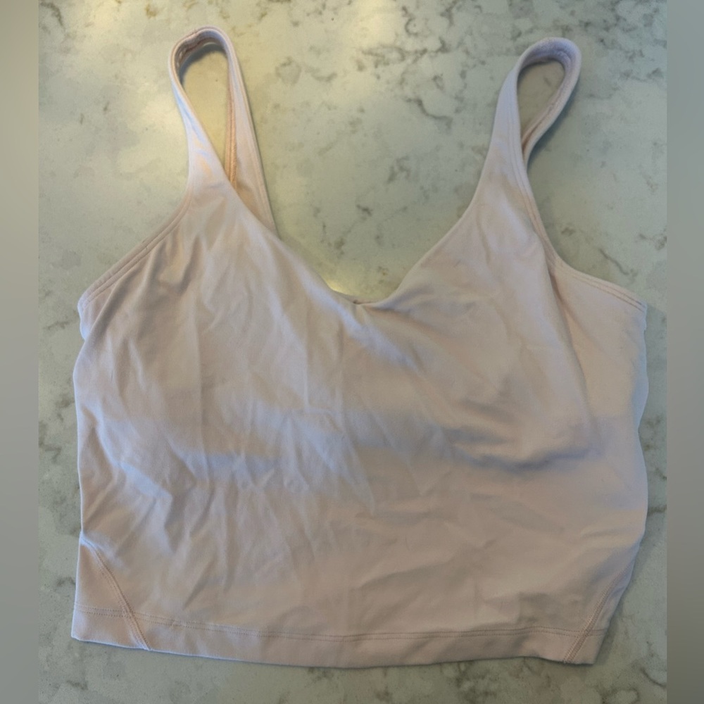 Lululemon align tank - light pink - size small! Great condition, worn once!